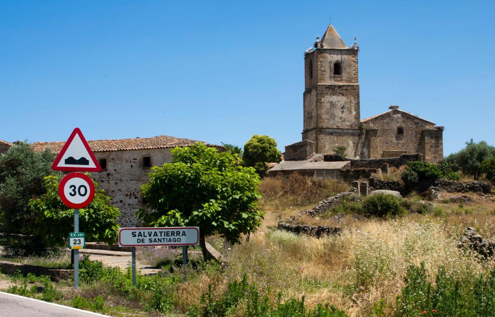 Casa Rural La Manzanilla Salvatierra de Santiago Eksteriør billede